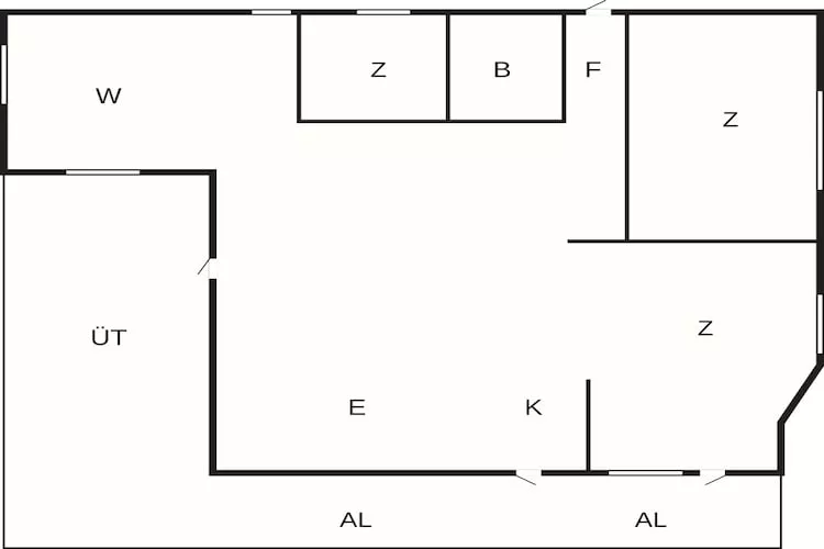Familie vakantiehuis in Juelsminde - Plattegrond