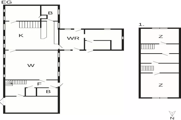 6 persoons vakantie huis in Guldborg-By Traum - Plattegrond