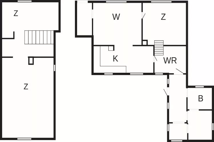 5 persoons vakantie huis in Løkken-By Traum - Plattegrond
