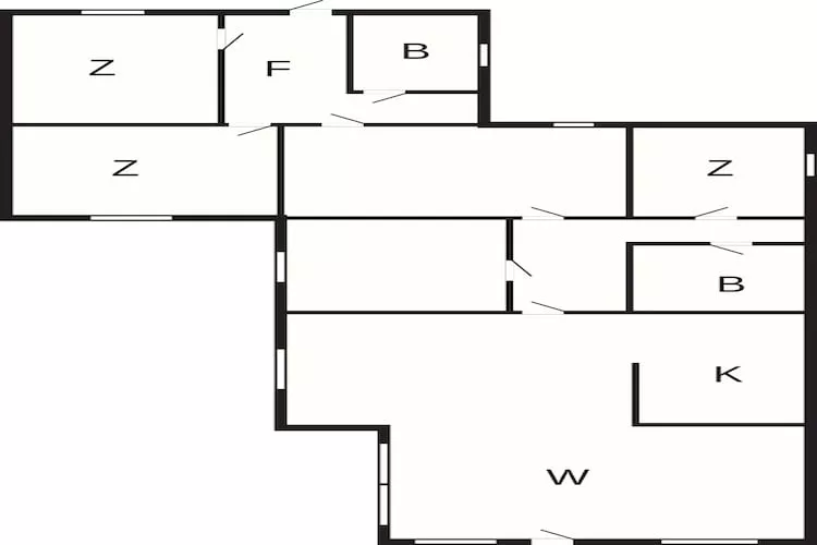 6 persoons vakantie huis in Faaborg - Plattegrond