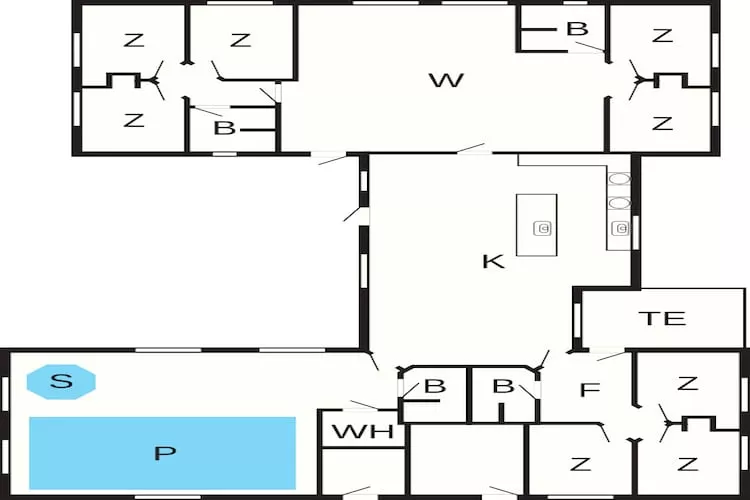 Luxe retraite bij Houstrup -- By Traum Ferienwohnungen - Plattegrond