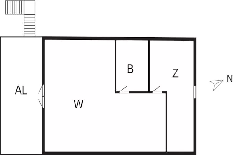 4 persoons vakantie huis in KUNGSHAMN-By Traum - Plattegrond