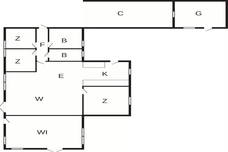 6 persoons vakantie huis in Haderslev - Plattegrond