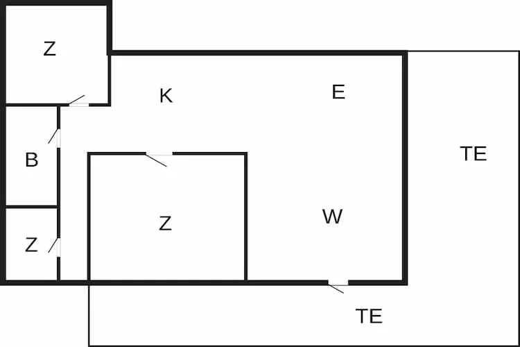 6 persoons vakantie huis in Nykøbing M-By Traum - Plattegrond