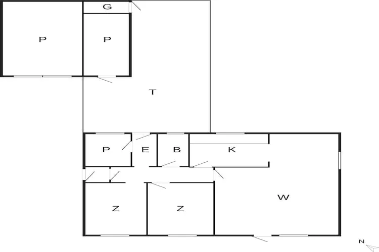 5 persoons vakantie huis in Skjern-By Traum - Plattegrond