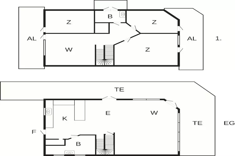 4-sterren vakantiehuis in Hamburgsund - Plattegrond
