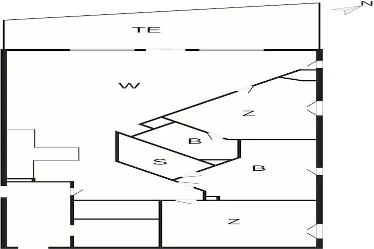 5 sterren vakantie huis in Wendtorf - Plattegrond