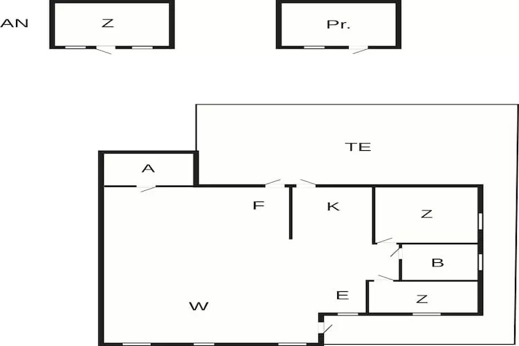 5 persoons vakantie huis in Vesløs-By Traum - Plattegrond