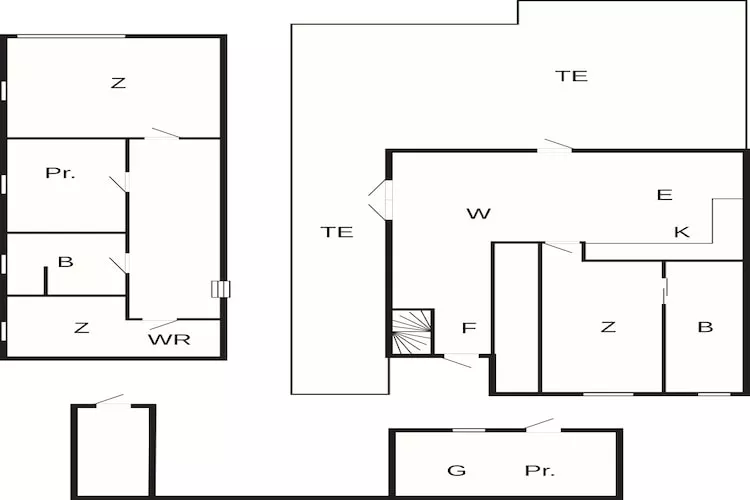 5 sterren vakantie huis in Kolding - Plattegrond