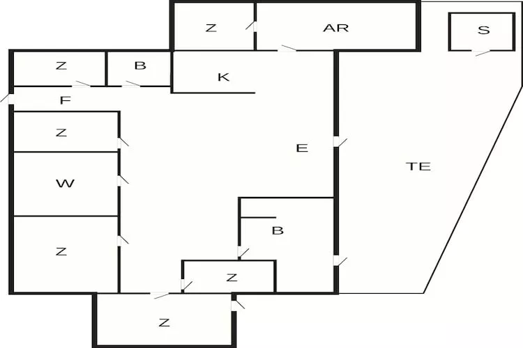 5 sterren vakantie huis in Øster Assels-By Traum - Plattegrond