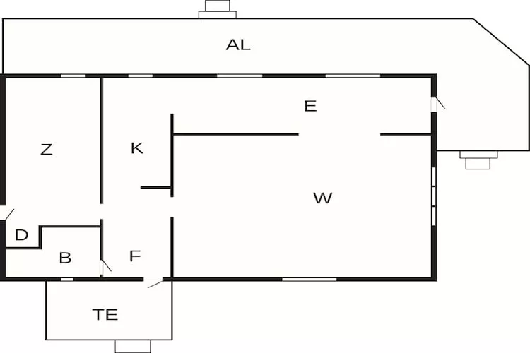 2 persoons vakantie huis in LEKERYD-By Traum - Plattegrond