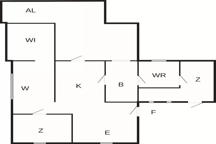 6 persoons vakantie huis in HÄLLEKIS - Plattegrond