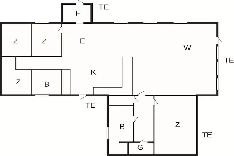 4 sterren vakantie huis in Blokhus-By Traum - Plattegrond