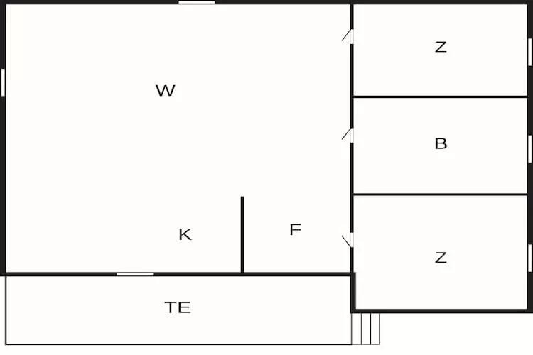 4 persoons vakantie huis in Lysøysundet - Plattegrond