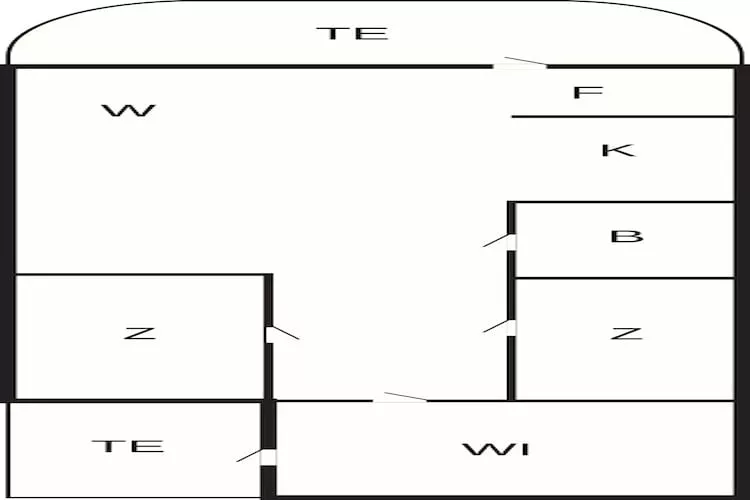 4 persoons vakantie huis in Thisted-By Traum - Plattegrond