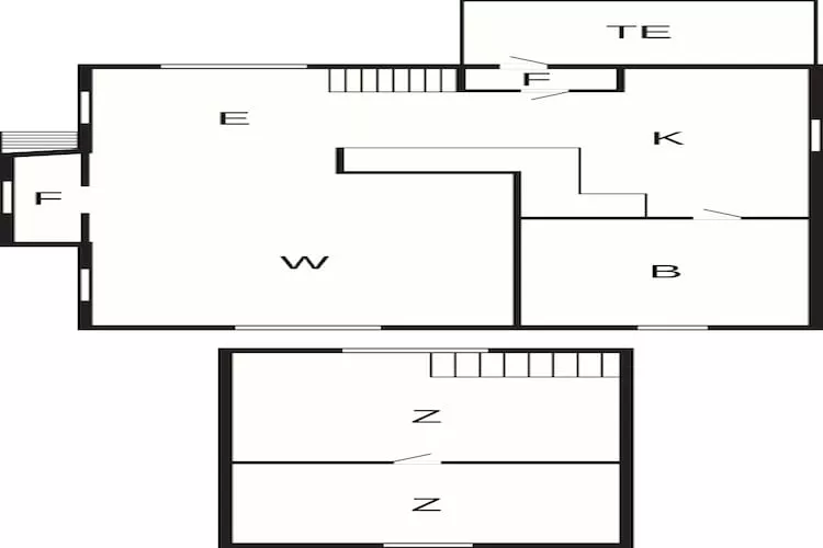 4 persoons vakantie huis in ASARUM - Plattegrond