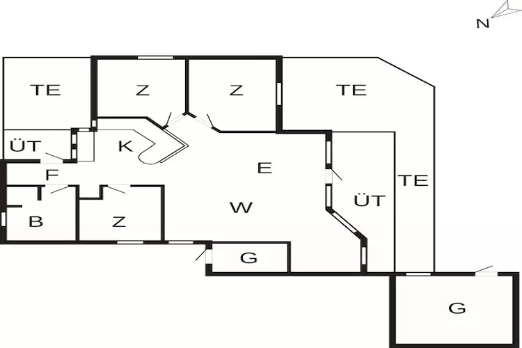 6 persoons vakantie huis in Otterup-By Traum - Plattegrond