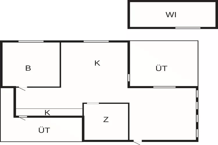 4 persoons vakantie huis in Grevinge-By Traum - Plattegrond
