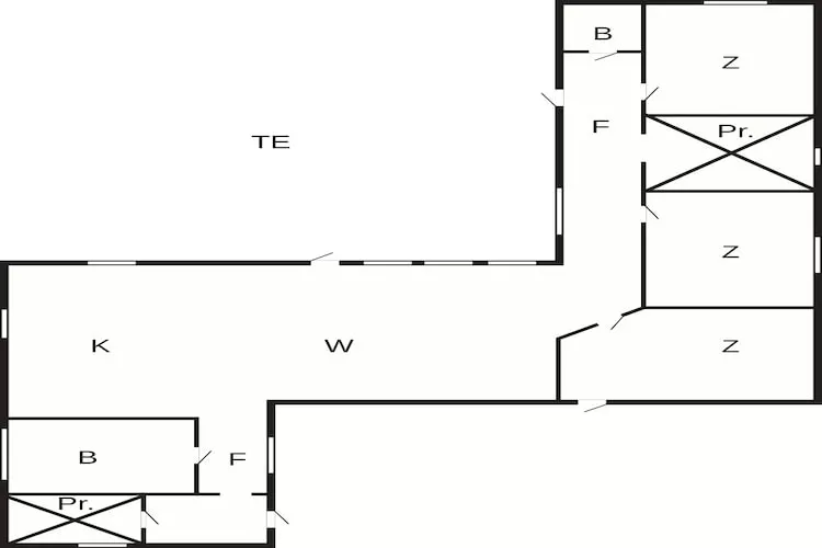 4 sterren vakantie huis in MELLBYSTRAND - Plattegrond