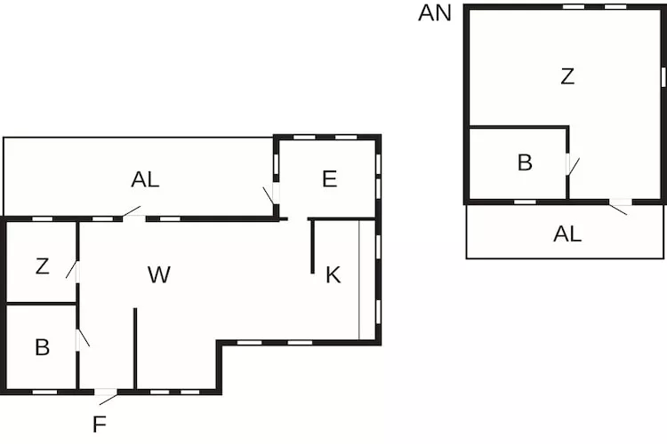 5 Personen vakantie huis in MUNKEDAL - Plattegrond