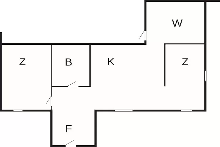 4 Personen vakantie huis in Bergsjö - Plattegrond