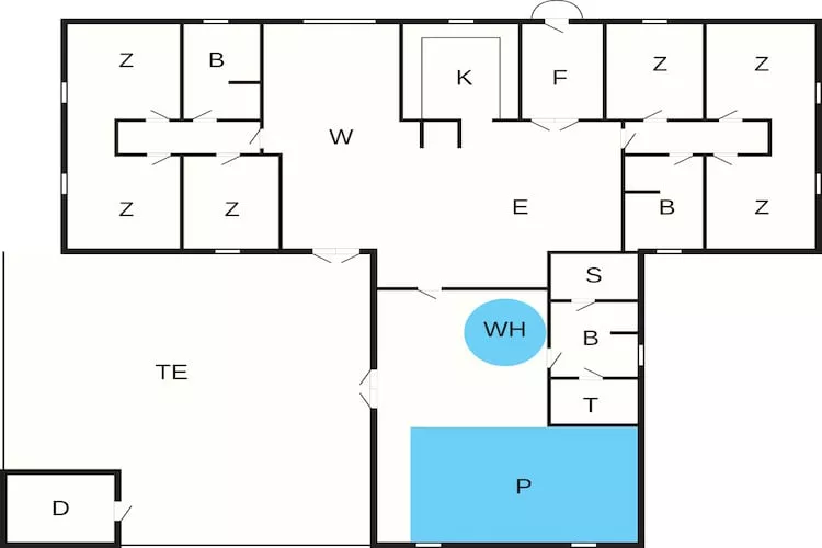 Luxe retraite met zwembad -- By Traum Ferienwohnungen - Plattegrond