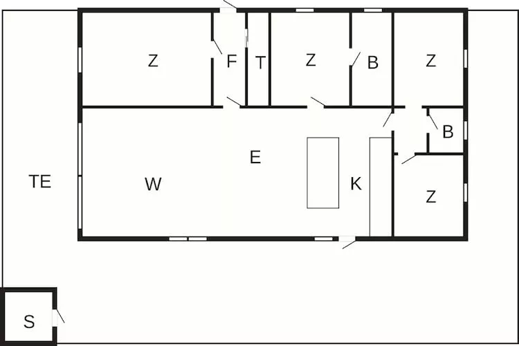 5 sterren vakantie huis in Vestervig-By Traum - Plattegrond