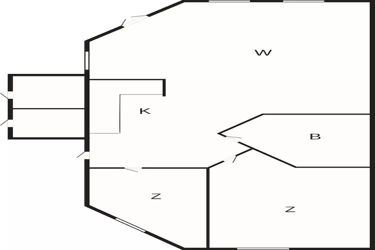 4 sterren vakantie huis in Bogense-By Traum - Plattegrond