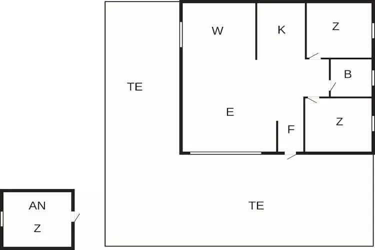 7 Personen vakantie huis in Hadsund - Plattegrond