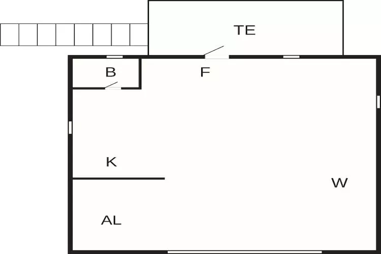 4 sterren vakantie huis in Romelanda - Plattegrond