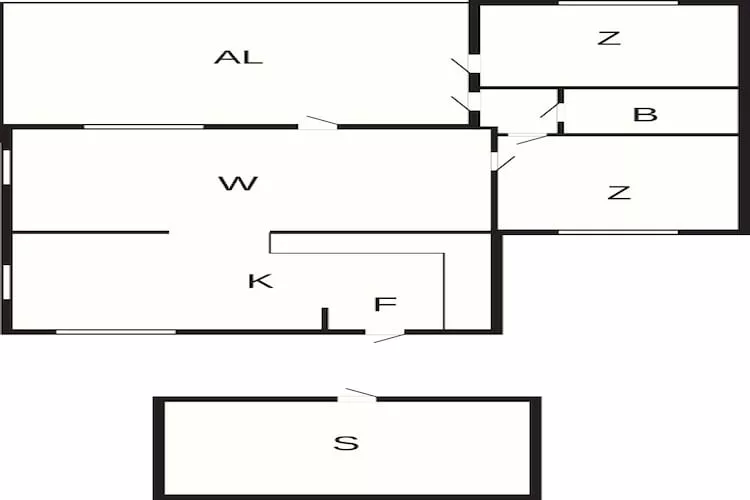 4 sterren vakantie huis in SÖLVESBORG - Plattegrond