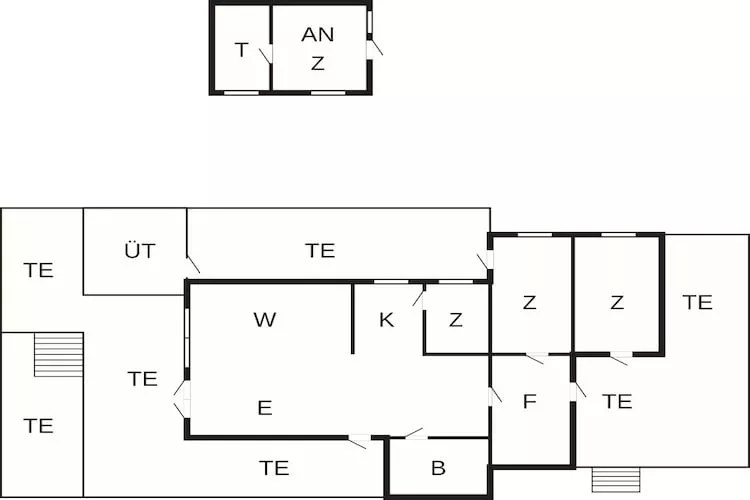 8 Personen vakantie huis in frosta - Plattegrond