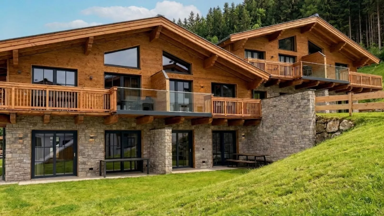 Tauernlodge Eben D1 - Buitenkant zomer