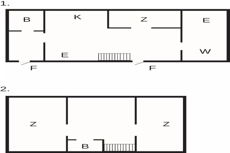 8 Personen vakantie huis in KÖPINGSVIK - Plattegrond