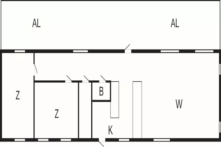 4 sterren vakantie huis in Frillesås - Plattegrond