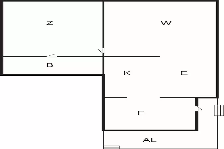 4 Personen vakantie huis in Föllinge - Plattegrond