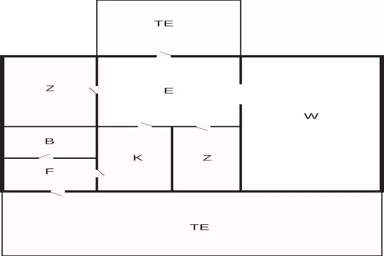 4 sterren vakantie huis in Løkken - Plattegrond