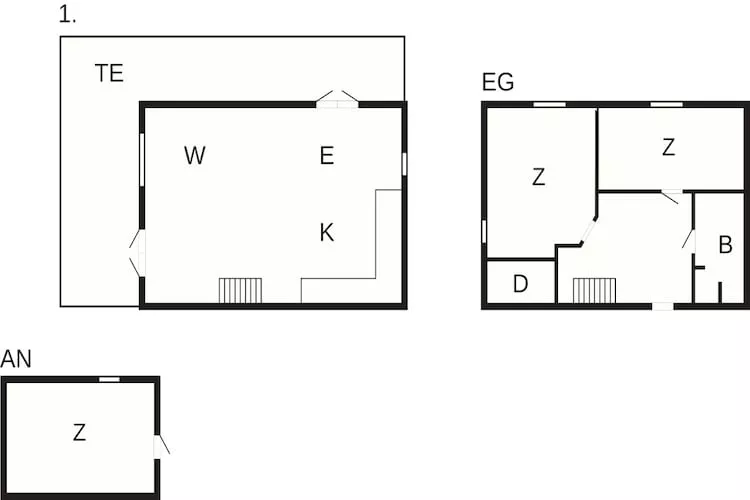 6 Personen vakantie huis in Grenaa - Plattegrond