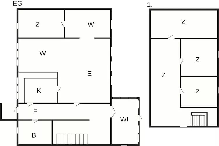 10 Personen vakantie huis in Spøttrup - Plattegrond