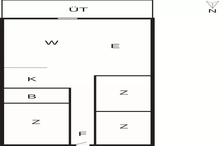6 Personen vakantie huis in Jerup - Plattegrond