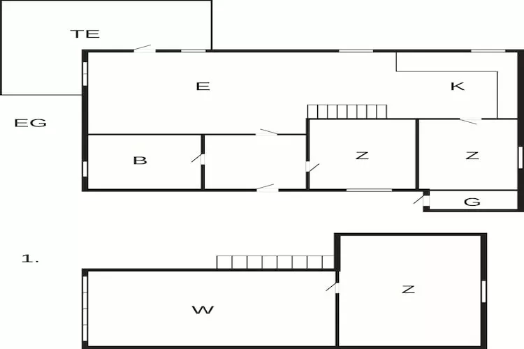 5 sterren vakantie huis in Farsø - Plattegrond