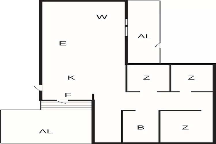 Gezellig vakantiehuis aan zee in Grankullavik - Plattegrond