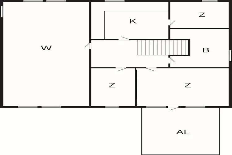 4 sterren vakantie huis in Brønderslev - Plattegrond