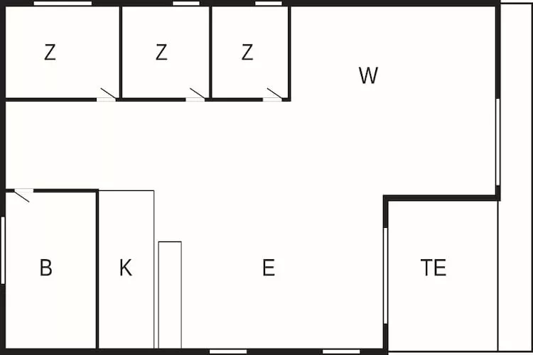 8 Personen vakantie huis in Rødby - Plattegrond