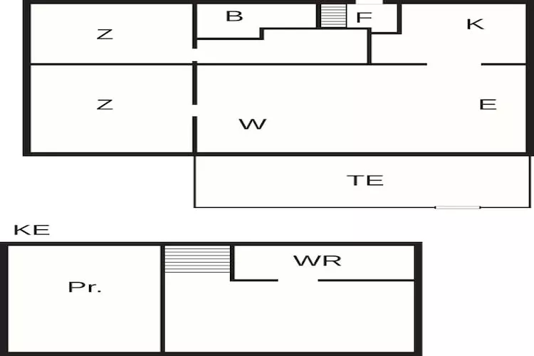 6 Personen vakantie huis in Osen - Plattegrond