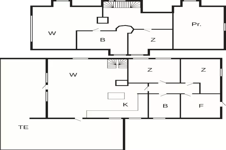 5 sterren vakantie huis in Ulfborg - Plattegrond