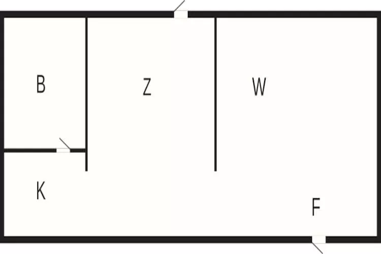 4 Personen vakantie huis in DEGEBERGA - Plattegrond