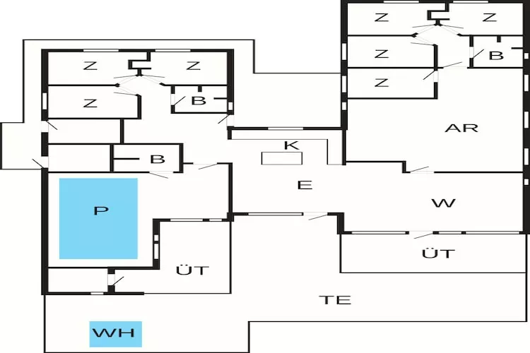 5 sterren vakantie huis in Bogense - Plattegrond