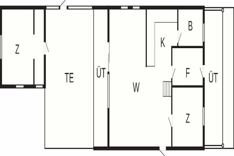 4 sterren vakantie huis in Karrebæksminde - Plattegrond