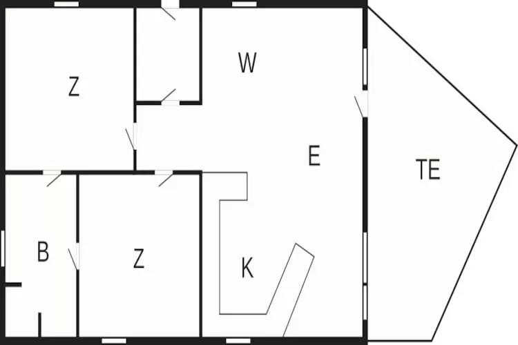 4 sterren vakantie huis in FRIEDRICHKOOG - Plattegrond